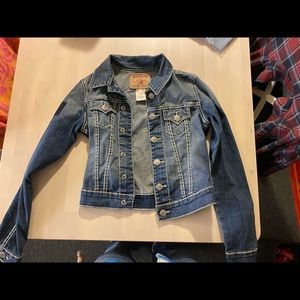 True religion jean jacket xs